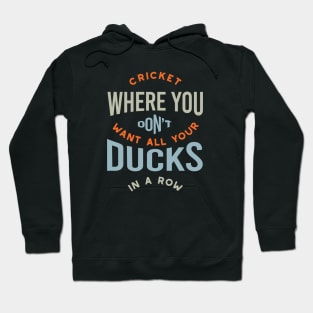 Funny Cricket Pun for Cricket Player Hoodie